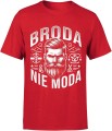 Broda to nie moda barber dla brodacza Męska koszulka 
