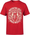 Motocykliści mogą więcej Męska koszulka 
