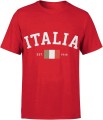 Italia Włochy Męska koszulka 