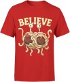 Latający Potwor Spaghetti Believe Męska koszulka  