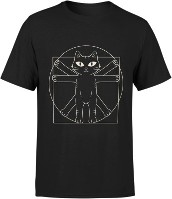 Koci Leonardo Da Vinci Męska koszulka