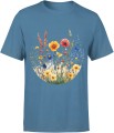 Akwarela Natura Boho Męska koszulka  
