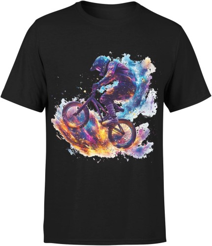 Rower Bmx Mtb Downhill Ekstremalna Męska koszulka  