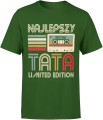 Najlepszy TATA Limitowana Edycja Męska koszulka 