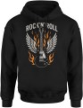 Rock And Roll Męska bluza z kapturem 