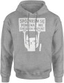 Spóźniłem się ponieważ nie chciałem przyjść Męska bluza z kapturem 