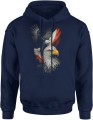 Polska Orzeł Narodowa Ojczyzna Godło Męska bluza z kapturem 