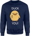 Kaczka Duck You Męska bluza 