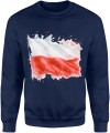 Flaga Polski Męska bluza 