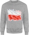 Flaga Polski Męska bluza 
