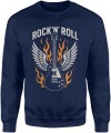 Rock And Roll Męska bluza  