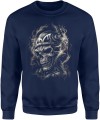 Mroczny rycerz w hełmie Męska bluza 