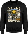 Jam jest kierownik Męska bluza 