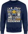 Jam jest kierownik Męska bluza 