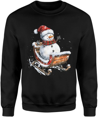 Bałwan Na Sankach  Męska bluza