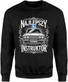 Najlepszy Instruktor Nauka Jazdy Prezent dla Instruktora Męska bluza  
