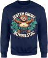 Miś jestem gruby Męska bluza  