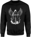 Anioł Skrzydła Fantasy Gotyk Grim Dark Demon Męska bluza  
