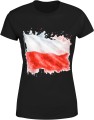 Flaga Polski Damska koszulka 