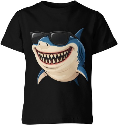 Rekin Shark Rekinem w okularach Dziecięca koszulka