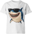 Rekin Shark Rekinem w okularach Dziecięca koszulka 