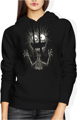 Kreskówkowy Potwór Damska bluza z kapturem