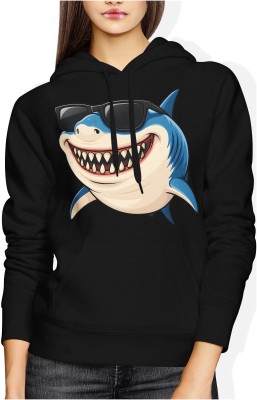 Rekin Shark Rekinem w okularach Damska bluza z kapturem