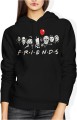 Friends horror Ghostface Hannibal Lecter Samara Morgan Damska bluza z kapturem 