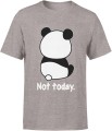 Panda Not Today zabawny leniwy miś chill Męska koszulka 