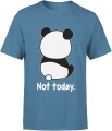 Panda Not Today zabawny leniwy miś chill Męska koszulka 