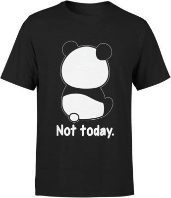 Panda Not Today zabawny leniwy miś chill Męska koszulka