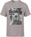 kapibara w basenie mem selfie chill wakacje capybara Męska koszulka 