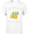 Limoncello cytryny Italia Costiera Amalfitana włoski styl retro lato wakacje Męska koszulka 