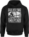 Prawdziwe życie zaczyna się na emeryturze wędkarz odpoczynek jezioro relaks hobby ryby Męska bluza z kapturem  