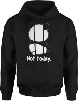Panda Not Today zabawny leniwy miś chill Męska bluza z kapturem