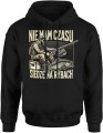Nie mam czasu siedzę na rybach Męska bluza z kapturem  