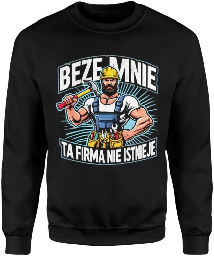 praca majster ekipa robotnik Męska bluza 