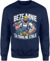 praca majster ekipa robotnik Męska bluza 