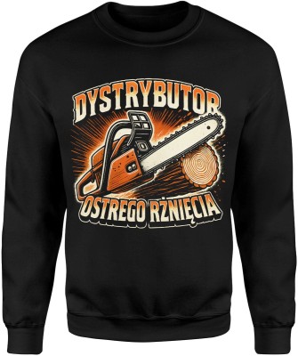 Dystrybutor ostrego rżnięcia bluza męska z nadrukiem