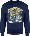 ło panie majster humor budowlanka złota rączka Męska bluza 