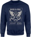 Rock N Roll Nashville skrzydlate gitary Męska bluza 