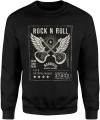 Rock N Roll Nashville skrzydlate gitary Męska bluza  