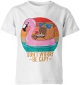 don’t worry be capy kapibara flaming humor chillout drink Dziecięca koszulka 