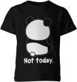 Panda Not Today zabawny leniwy miś chill Dziecięca koszulka 