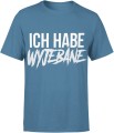Ich habe wyjebane tekst ironiczny humor dystans do życia Męska koszulka 