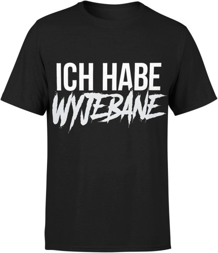 Ich habe wyjebane tekst ironiczny humor dystans do życia Męska koszulka 