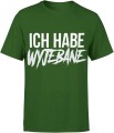 Ich habe wyjebane tekst ironiczny humor dystans do życia Męska koszulka 