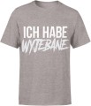 Ich habe wyjebane tekst ironiczny humor dystans do życia Męska koszulka 