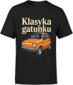 Klasyka gatunku maluch fiat 126p klasyk polska motoryzacja Męska koszulka 