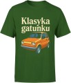 Klasyka gatunku maluch fiat 126p klasyk polska motoryzacja Męska koszulka  